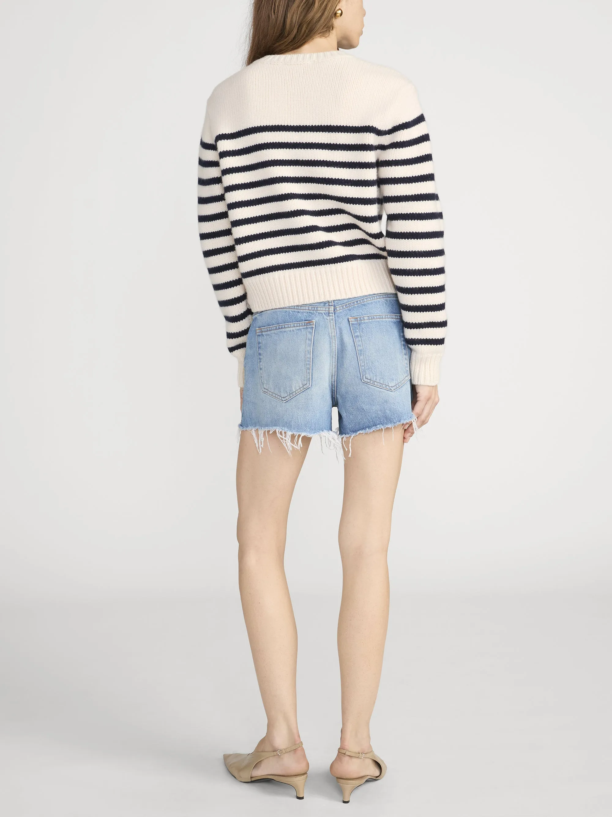 The Mariner Sweater -- Cream Multi sold by Frame Denim product image thumbnail 5