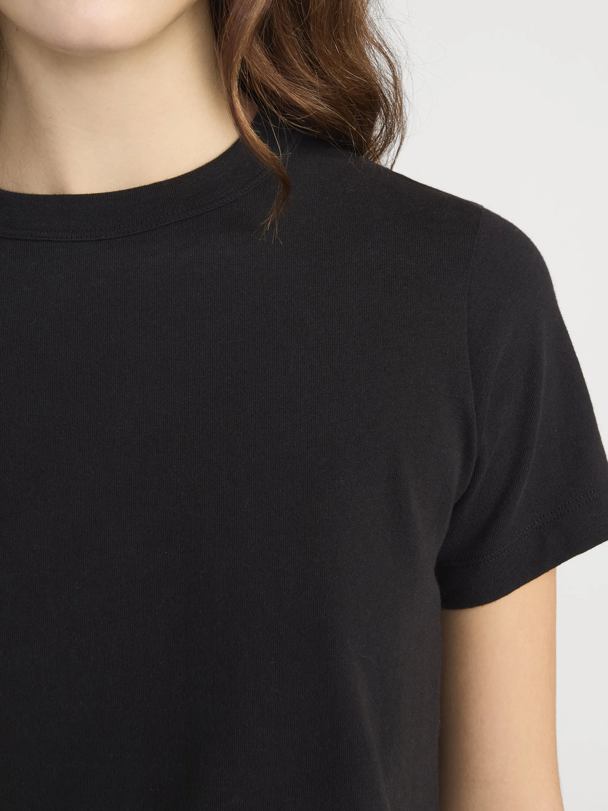 The Boxy Tee -- Black sold by Frame Denim product image thumbnail 5
