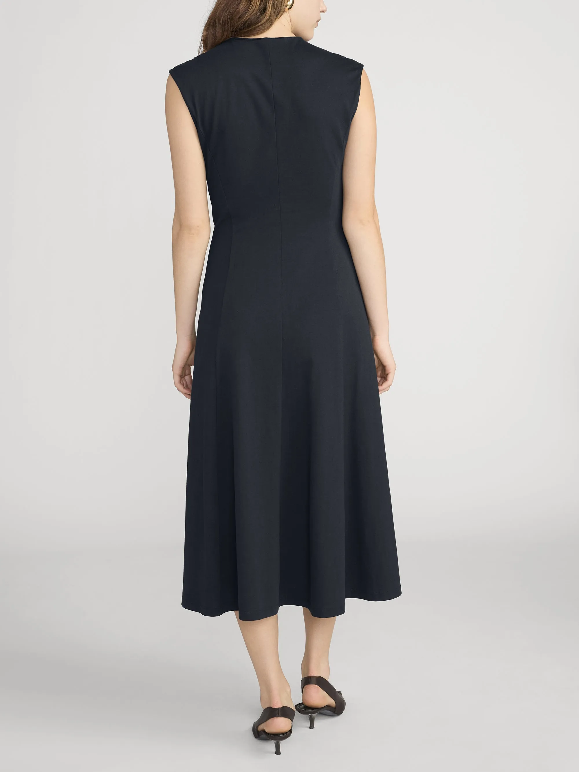 The Studio Dress -- Navy sold by Frame Denim product image thumbnail 5