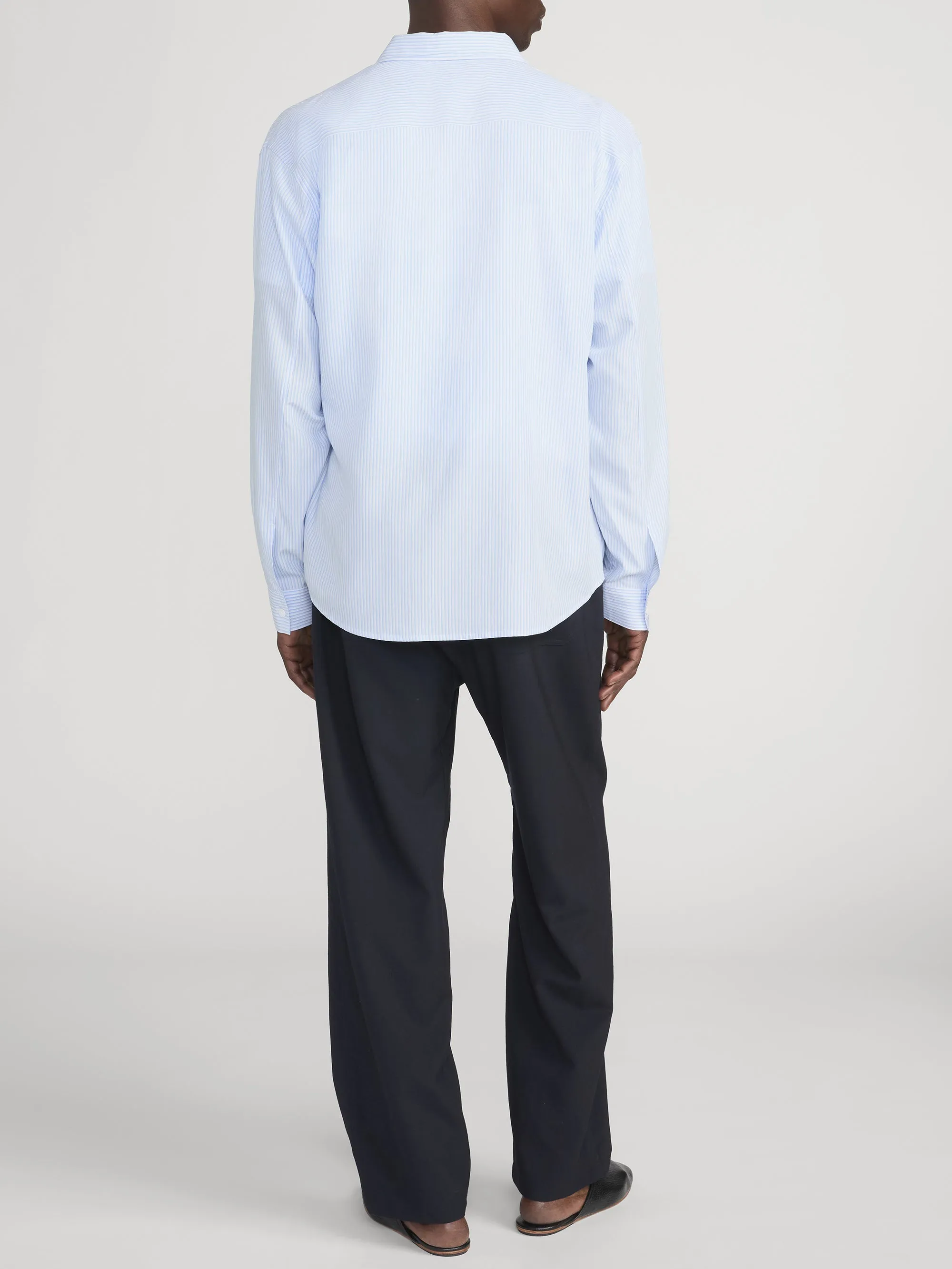 Baggy Trousers -- Dark Navy sold by Frame Denim product image thumbnail 5