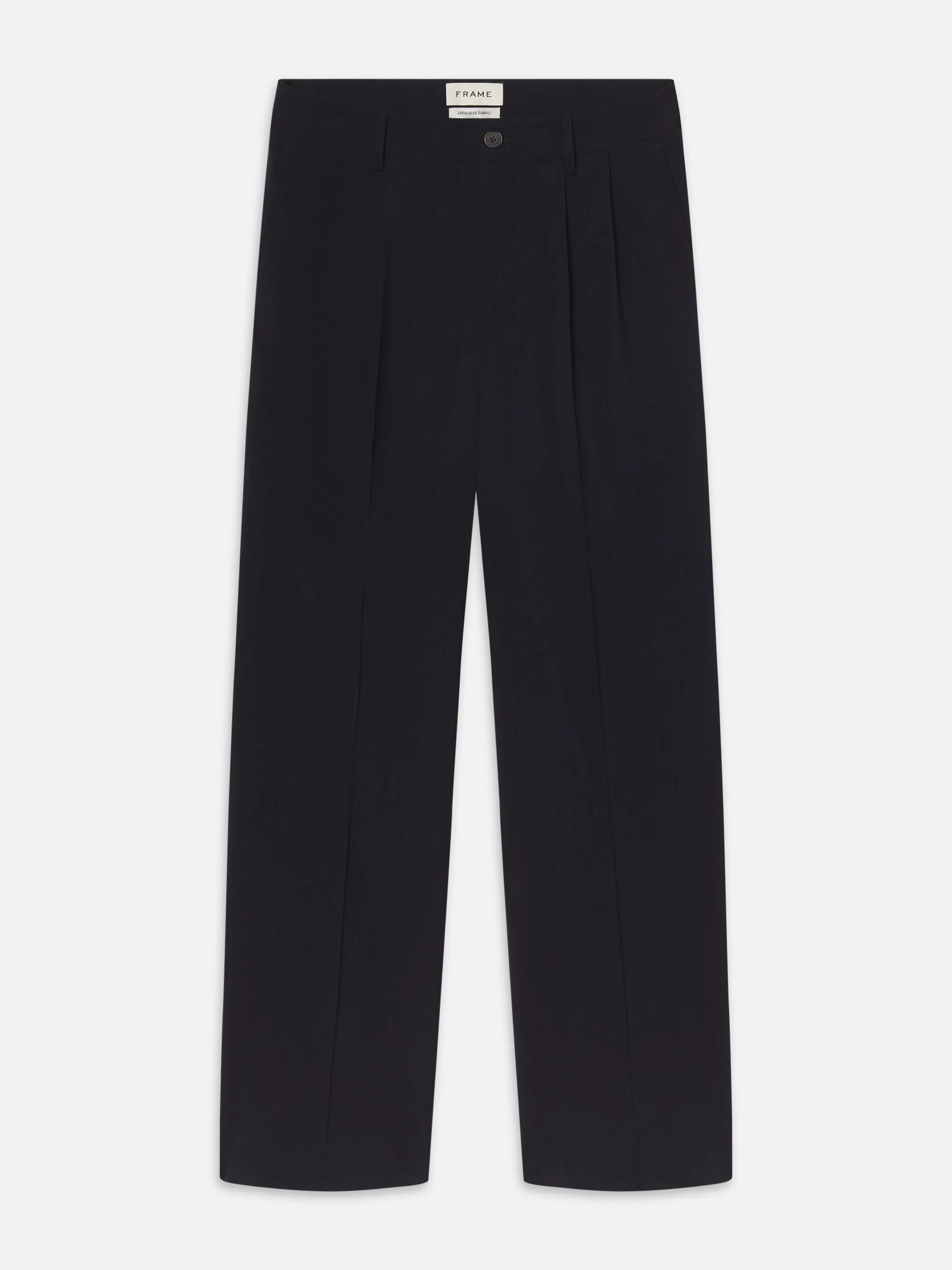 Baggy Trousers -- Dark Navy sold by Frame Denim