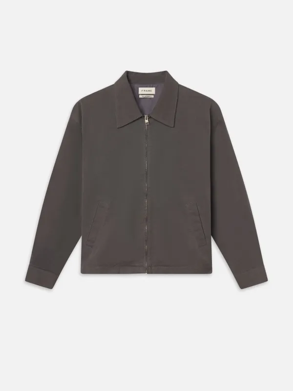 Canvas Trucker Jacket -- Modern Grey sold by Frame Denim