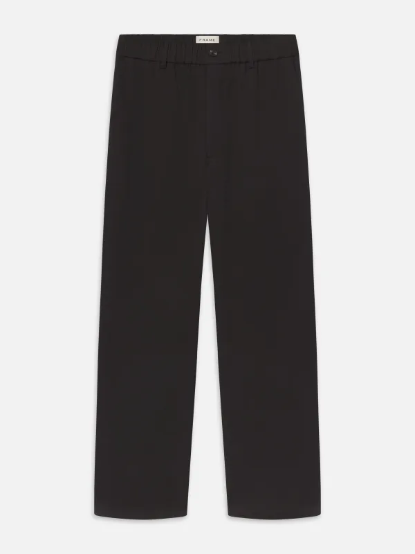 Relaxed Cotton Trousers -- Washed Black sold by Frame Denim