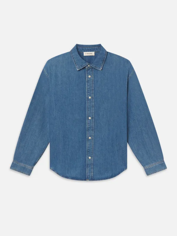 Classic Denim Shirt -- Tidewash sold by Frame Denim