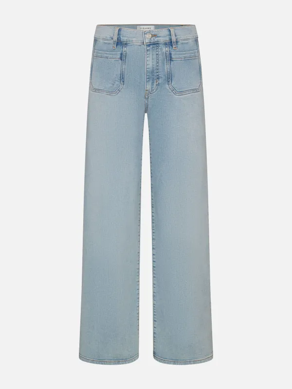 Le Pixie Slim Palazzo Modernist Pocket -- Tribute sold by Frame Denim