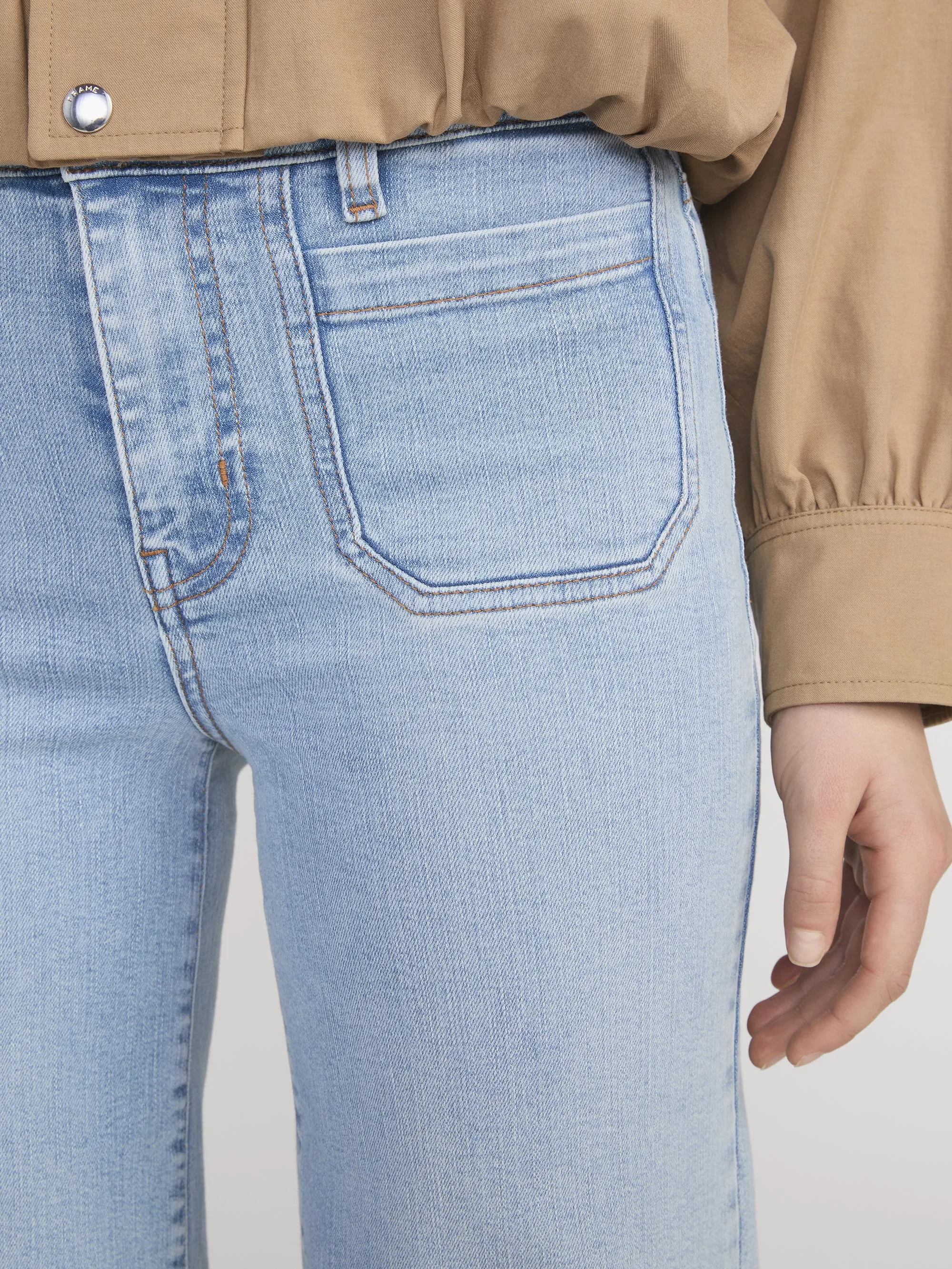 Le Slim Palazzo Modernist Pocket -- Tribute sold by Frame Denim product image thumbnail 5