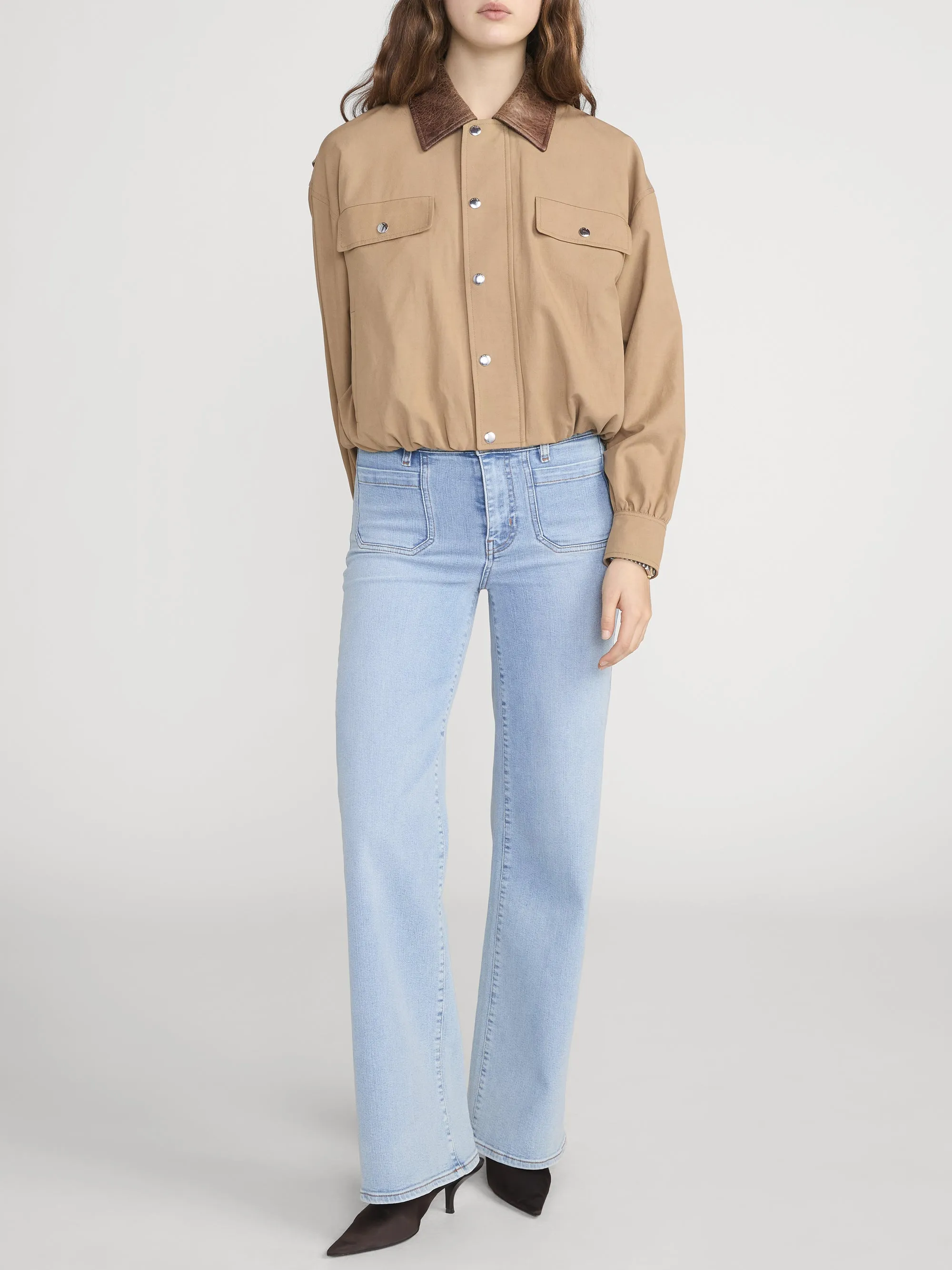 Le Slim Palazzo Modernist Pocket -- Tribute sold by Frame Denim product image thumbnail 2