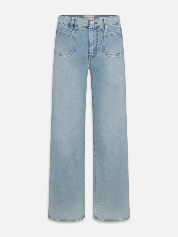 Le Slim Palazzo Modernist Pocket -- Tribute sold by Frame Denim