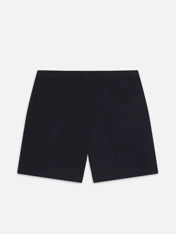 Open Weave Shorts -- Dark Navy sold by Frame Denim