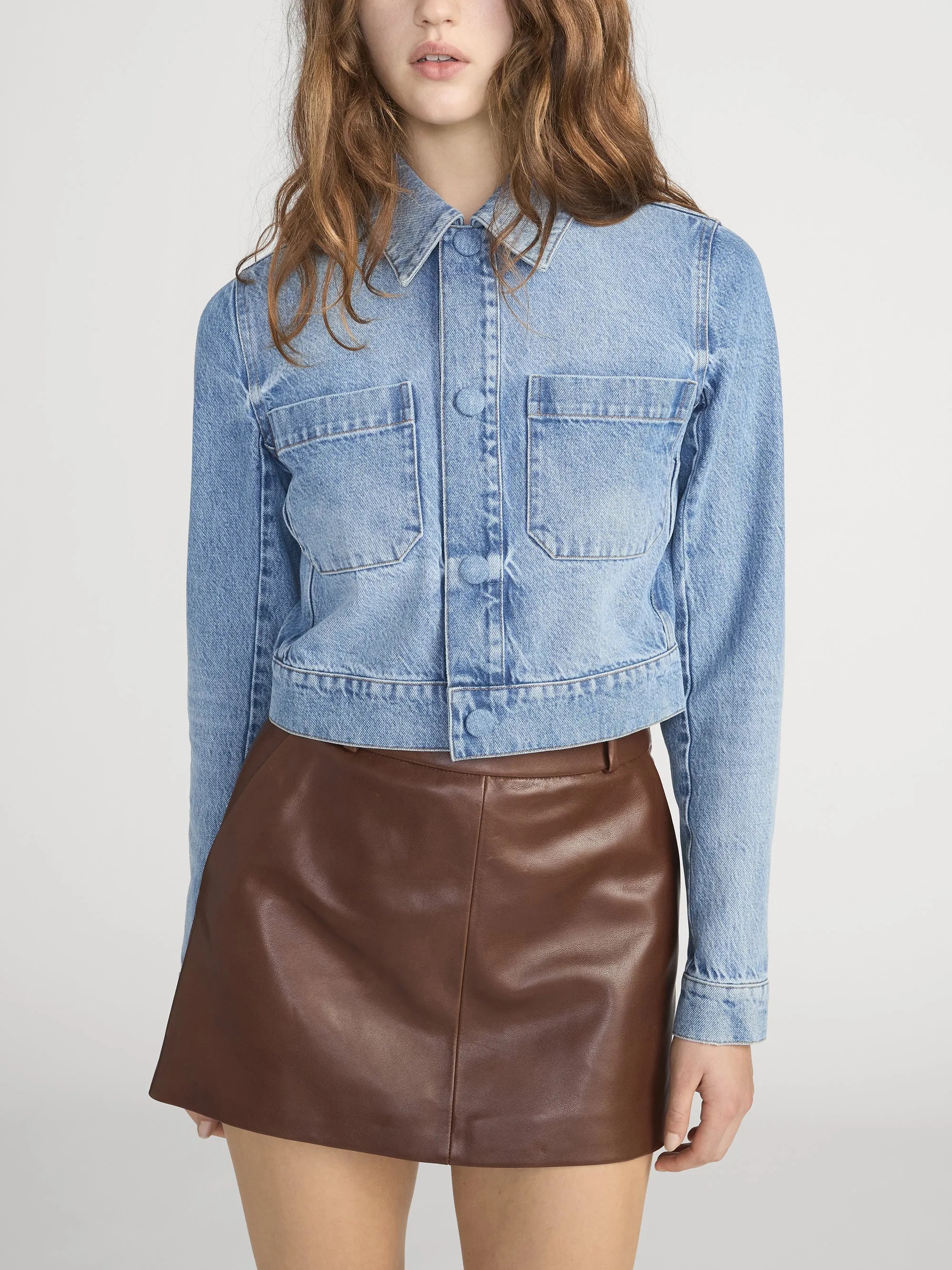 The Small Denim Jacket -- Dawn sold by Frame Denim product image thumbnail 3