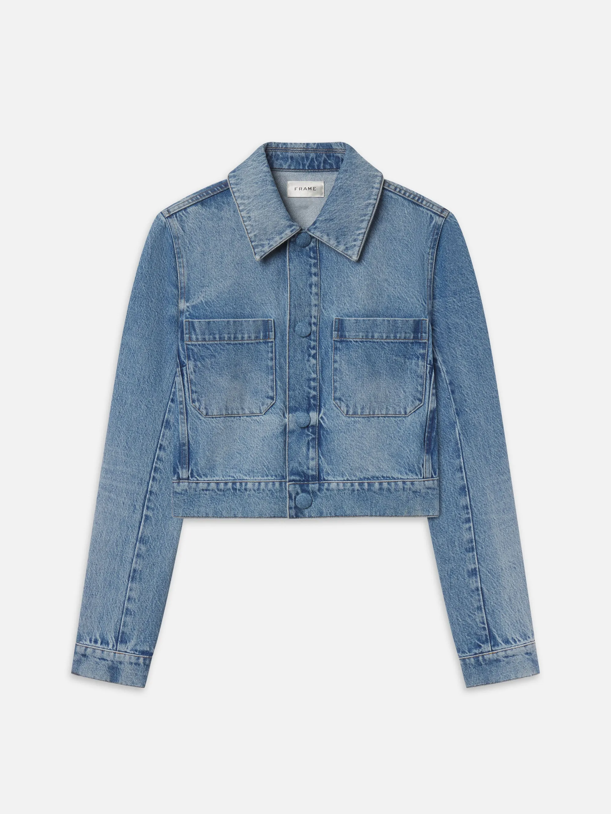 The Small Denim Jacket -- Dawn sold by Frame Denim