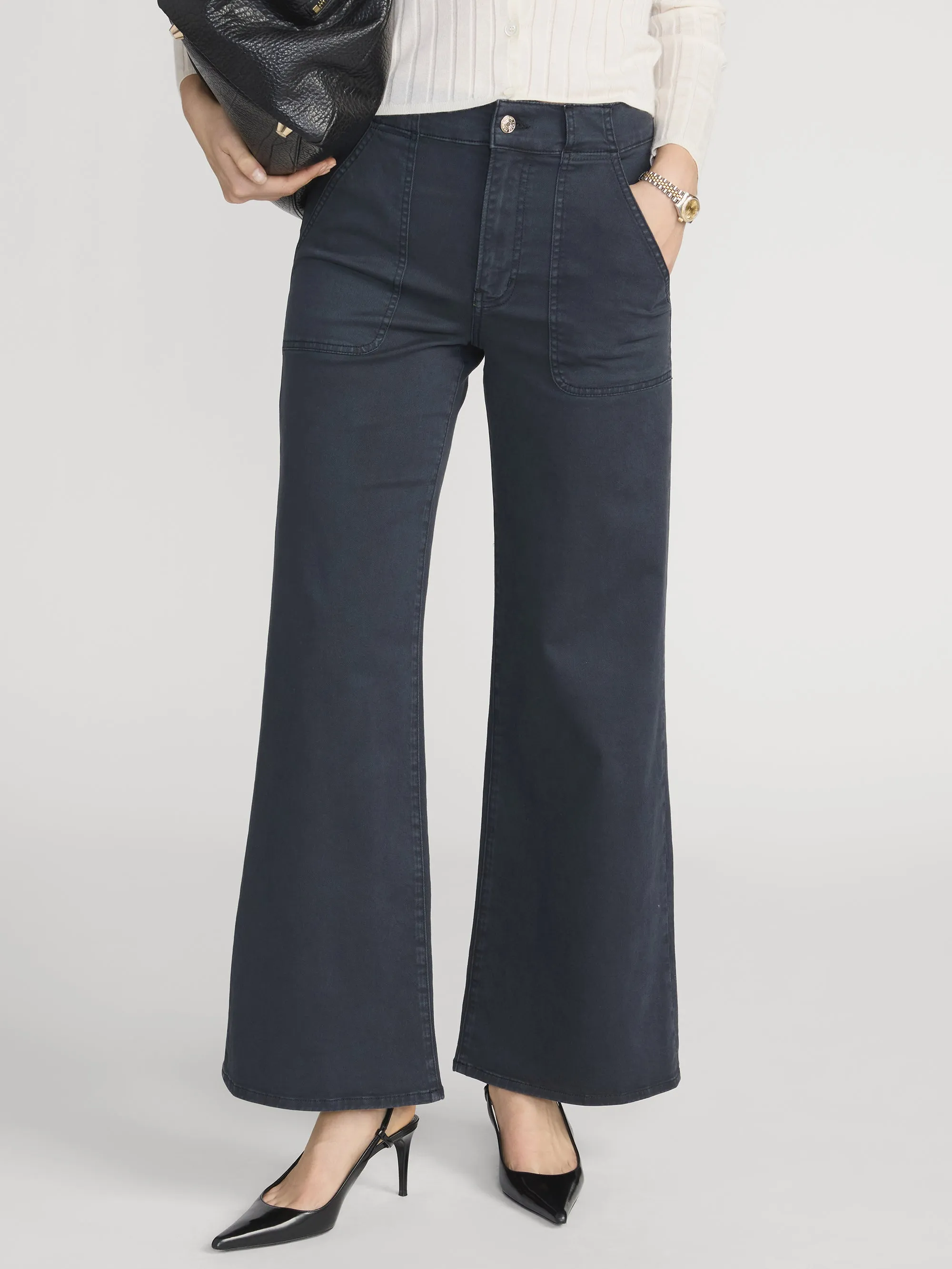 Modern Pocket Pant -- Navy sold by Frame Denim product image thumbnail 3