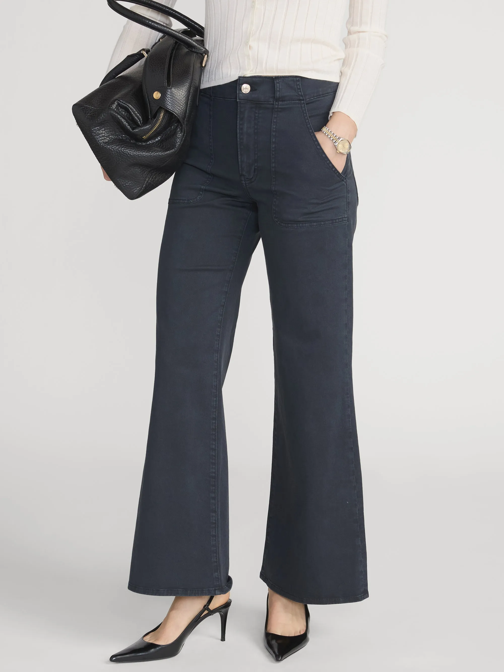 Modern Pocket Pant -- Navy sold by Frame Denim product image thumbnail 4