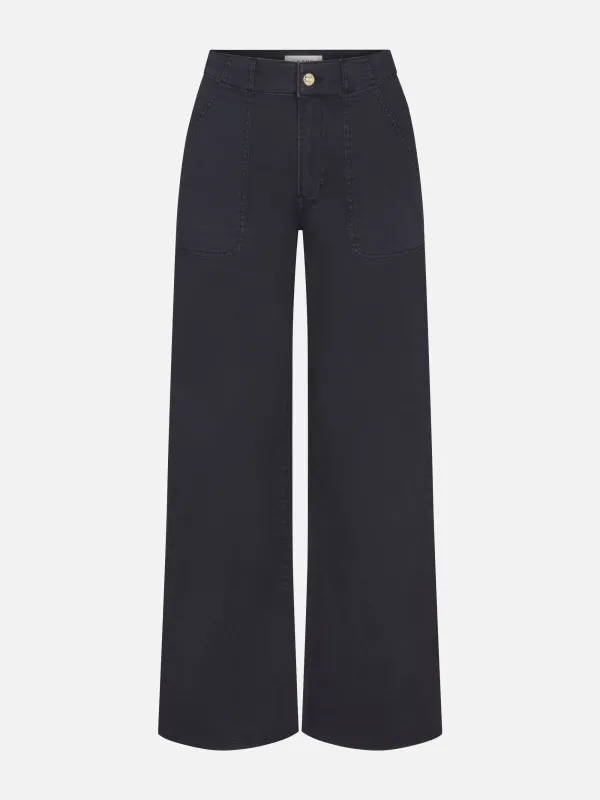 Modern Pocket Pant -- Navy sold by Frame Denim