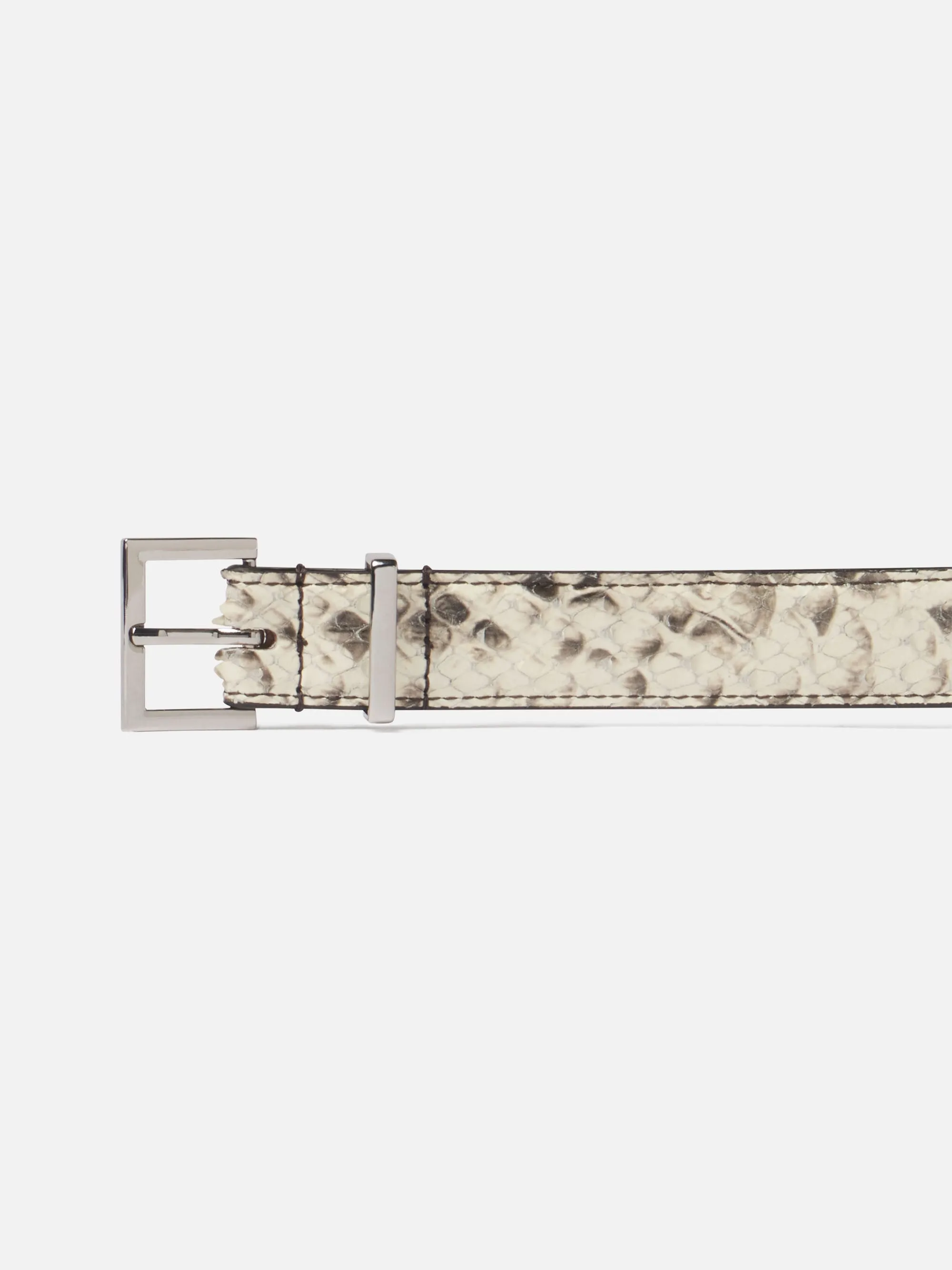 The Snake Square Buckle Belt -- Sand Multi sold by Frame Denim product image thumbnail 3