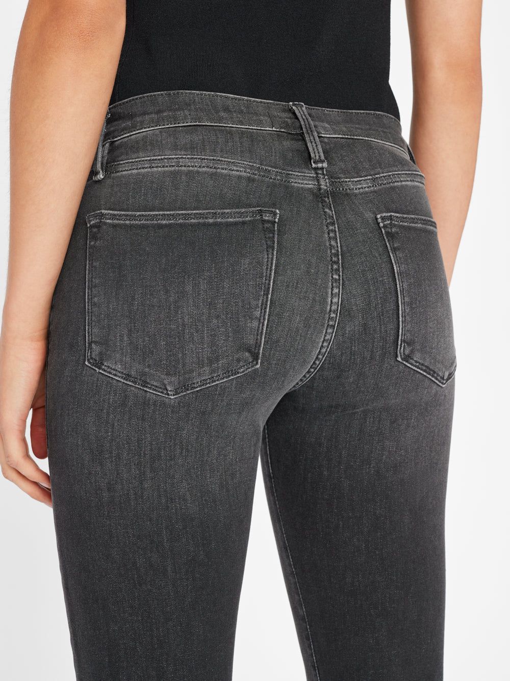 Le Shape High Straight -- Tinsley sold by Frame Denim product image thumbnail 3