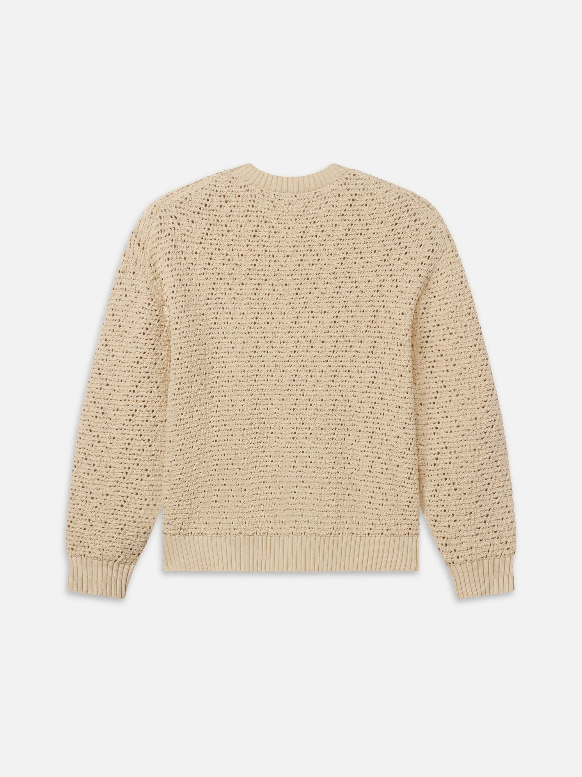 Crochet Sweater -- Light Stone sold by Frame Denim product image thumbnail 3