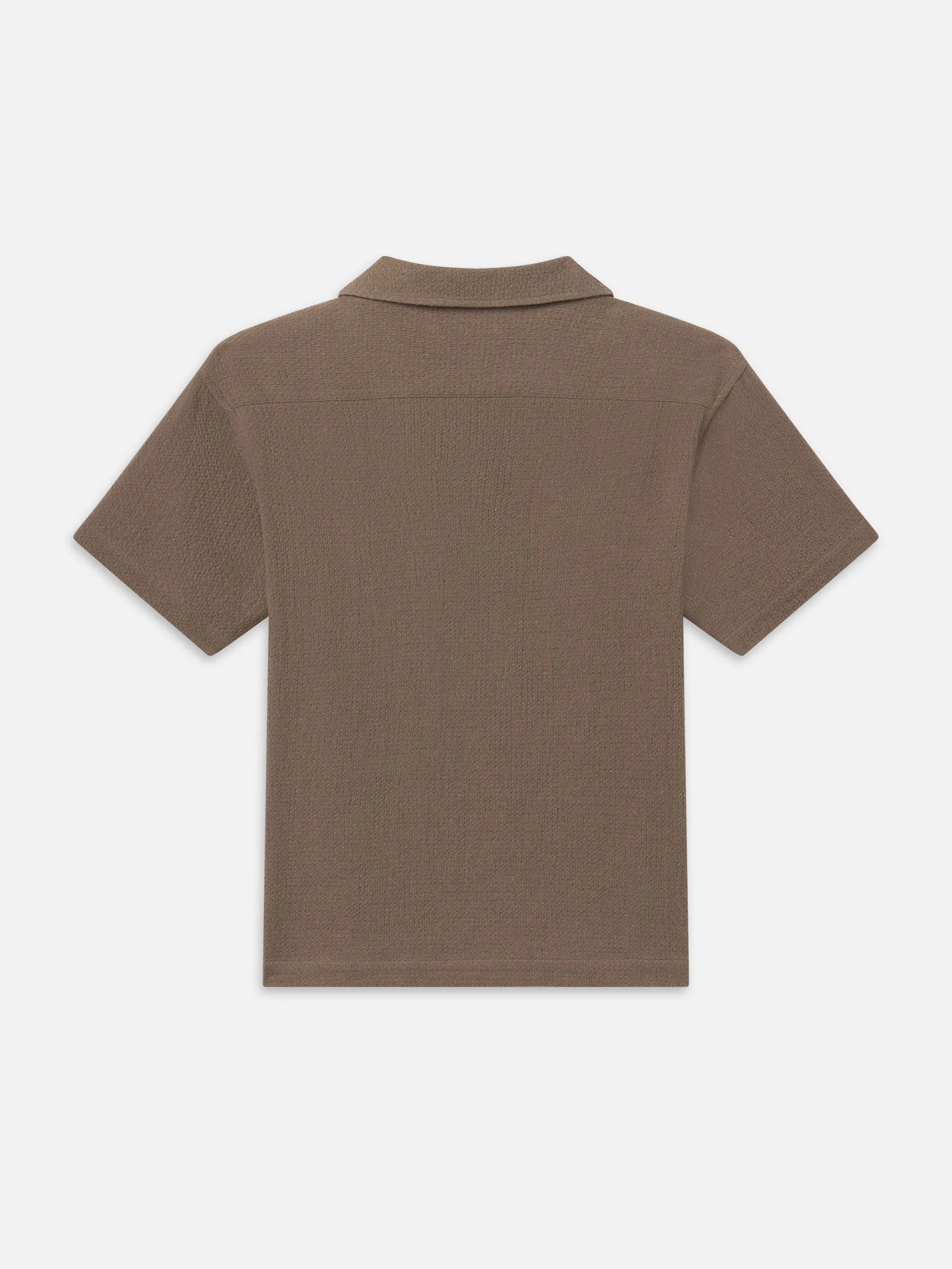 Open Weave Shirt -- Warm Grey sold by Frame Denim product image thumbnail 3