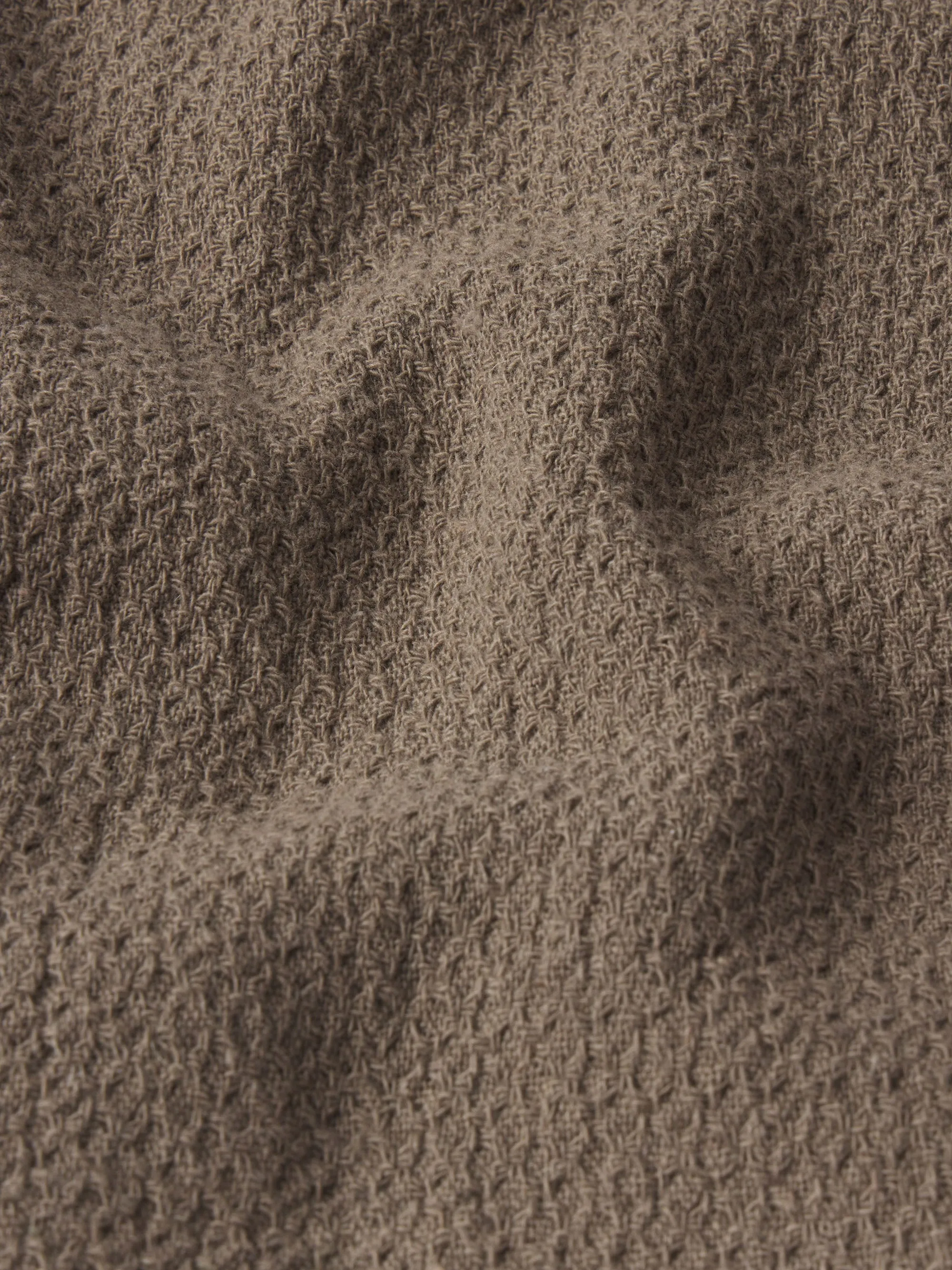 Open Weave Shirt -- Warm Grey sold by Frame Denim product image thumbnail 4