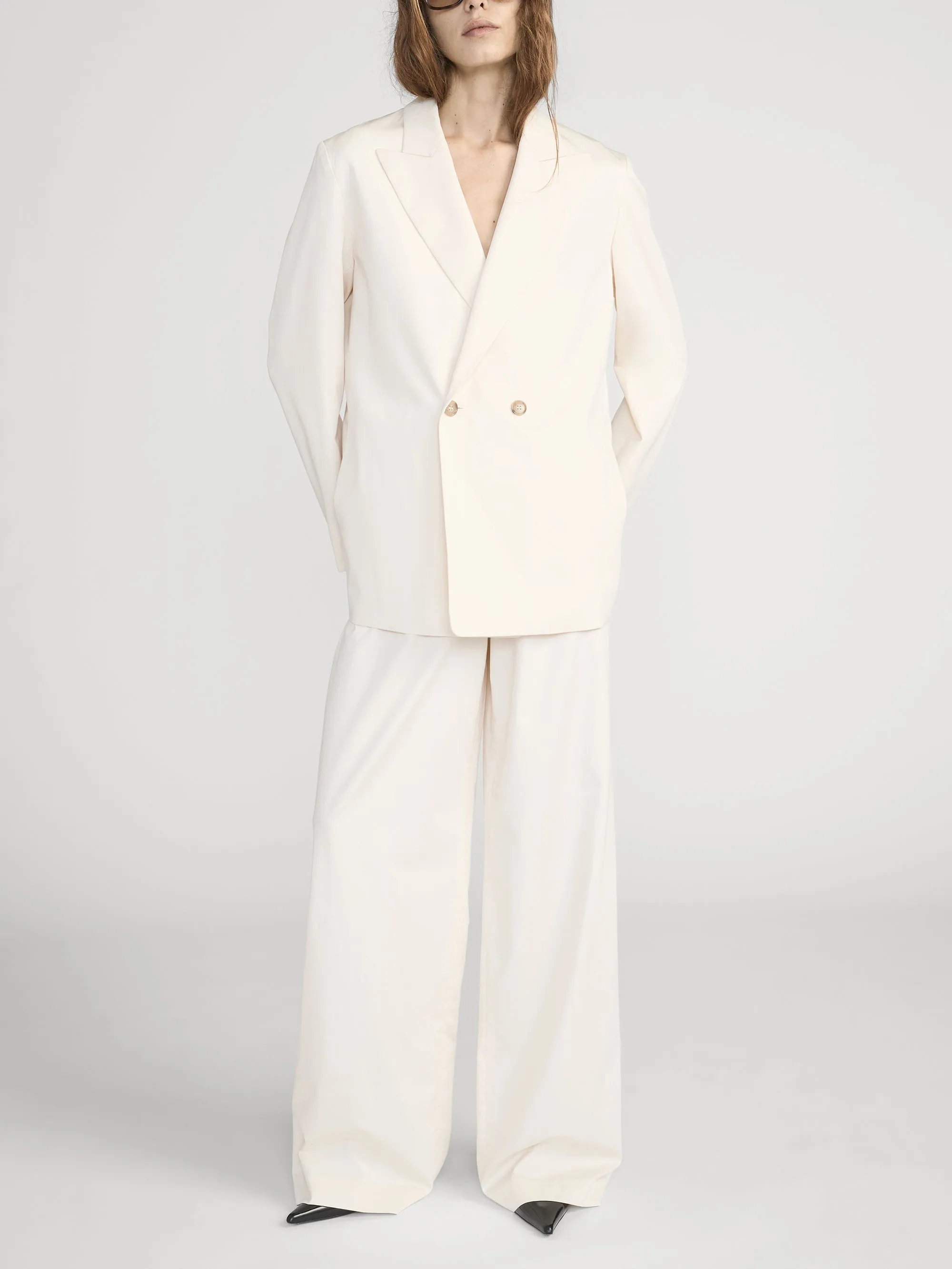 The Society Pant -- Ecru sold by Frame Denim product image thumbnail 2