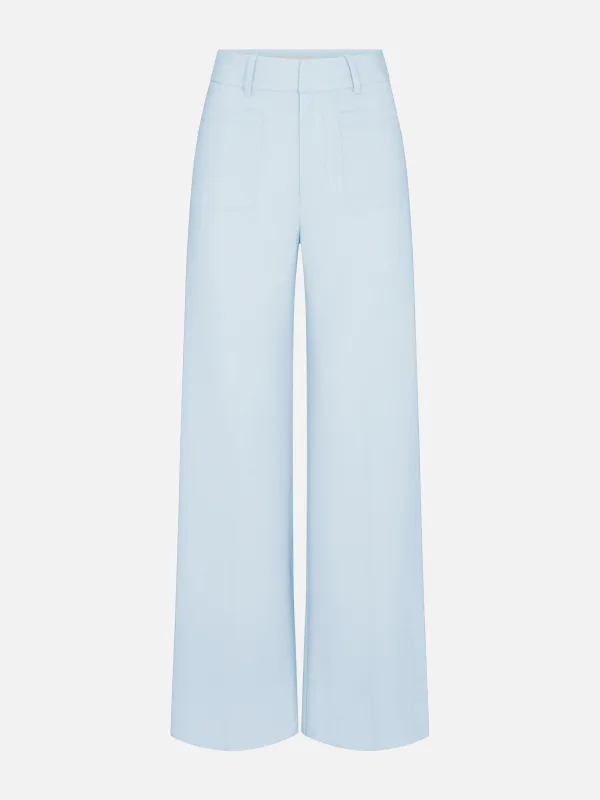 The Refined Trouser -- Light Blue sold by Frame Denim