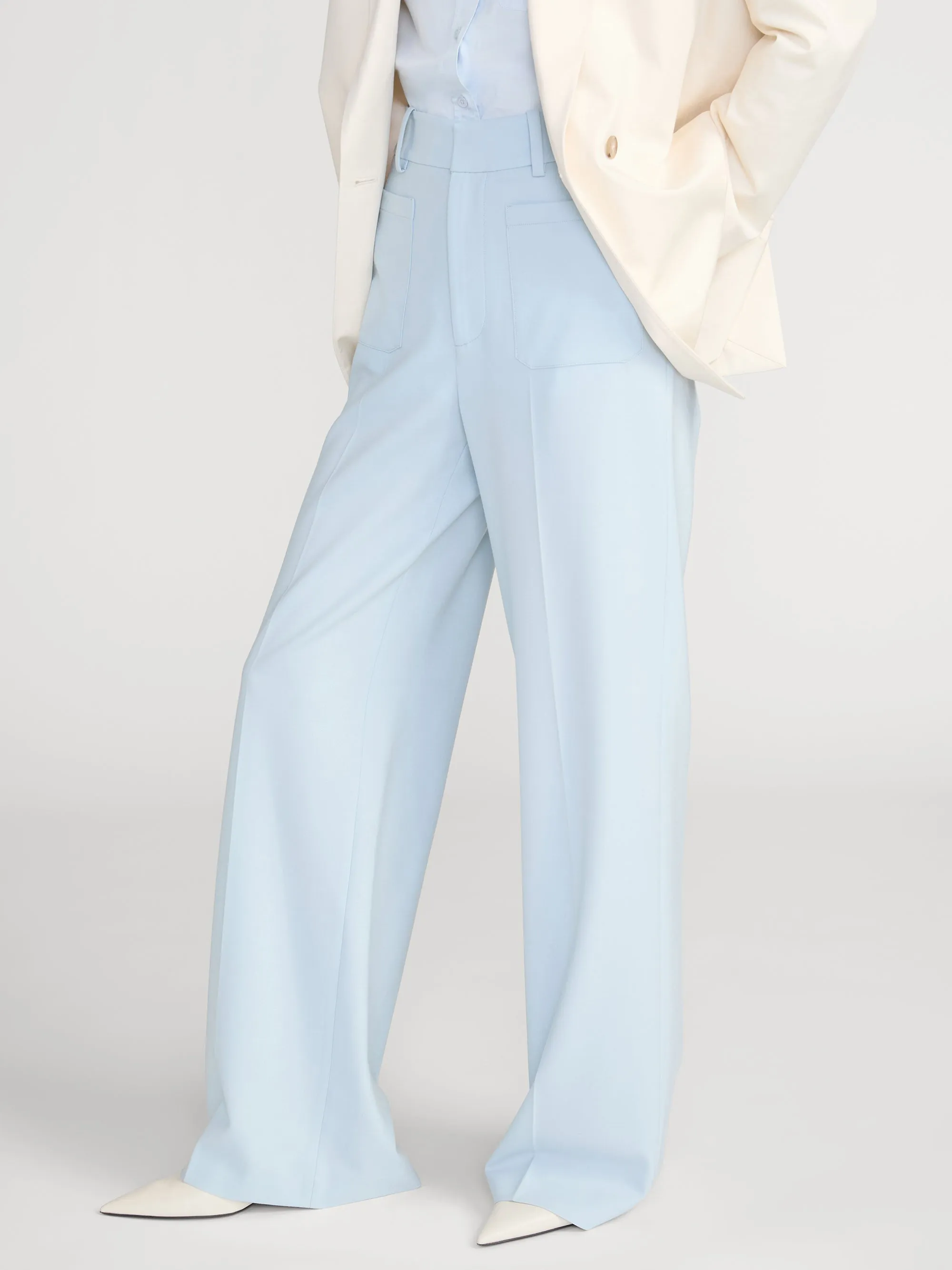 The Refined Trouser -- Light Blue sold by Frame Denim product image thumbnail 4