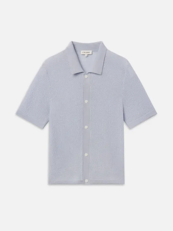 Cardigan Sweater -- Pale Blue sold by Frame Denim