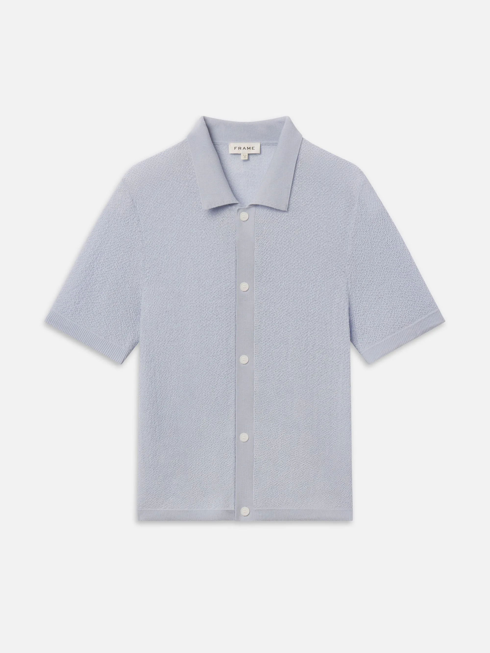 Cardigan Sweater -- Pale Blue sold by Frame Denim