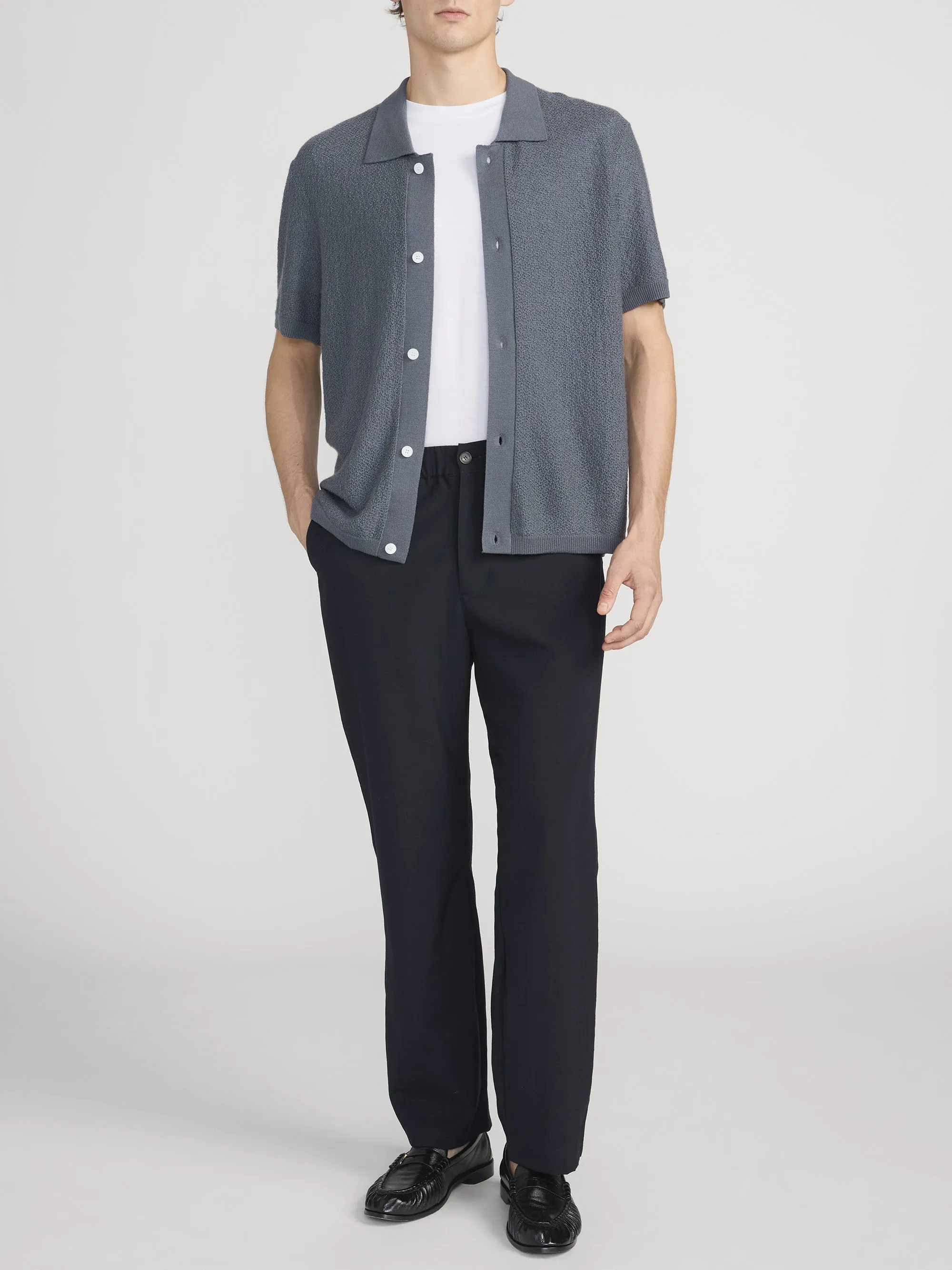 Cardigan Sweater -- Blue Grey sold by Frame Denim product image thumbnail 2