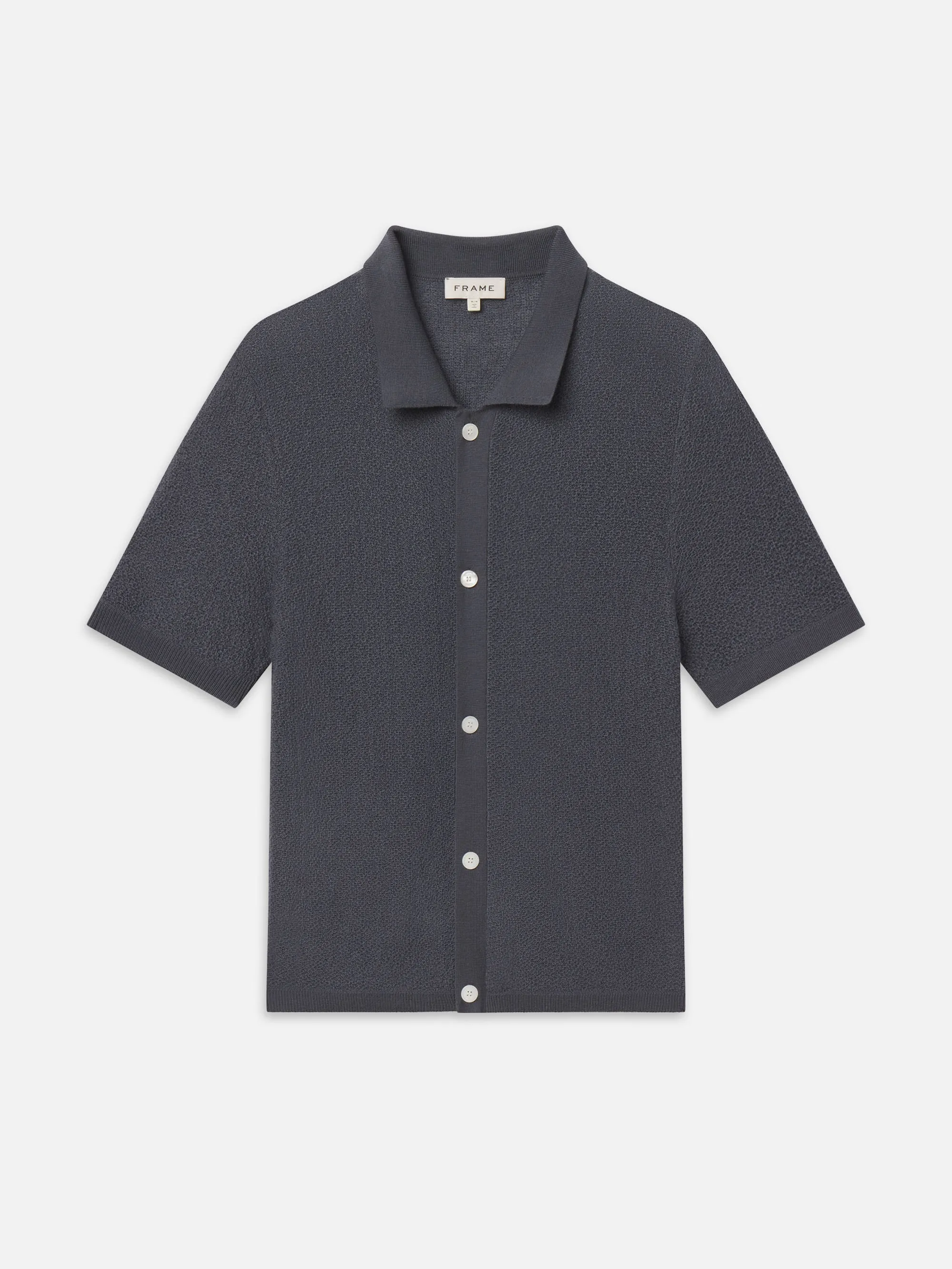 Cardigan Sweater -- Blue Grey sold by Frame Denim