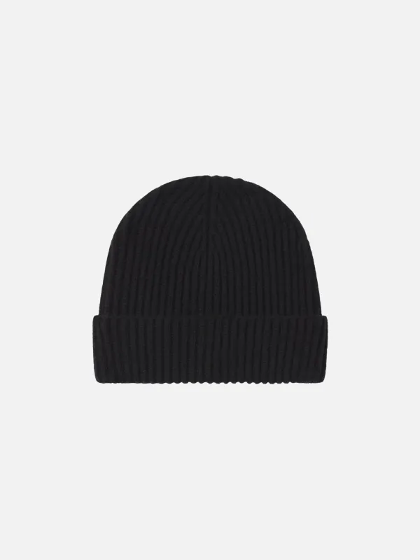 Knit Beanie -- Black sold by Frame Denim