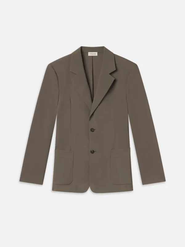Unlined Blazer -- Smoky Green sold by Frame Denim