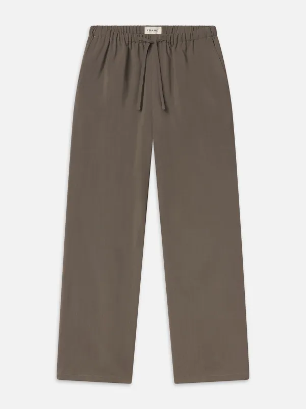 Easy Wide Leg Trousers -- Smoky Green sold by Frame Denim
