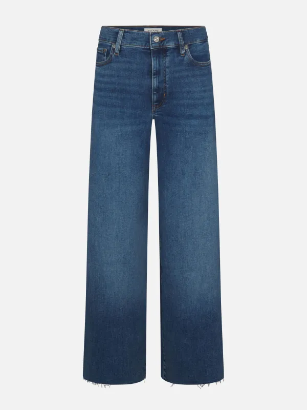 Le Pixie Slim Palazzo -- Canals Raw After made by Frame Denim