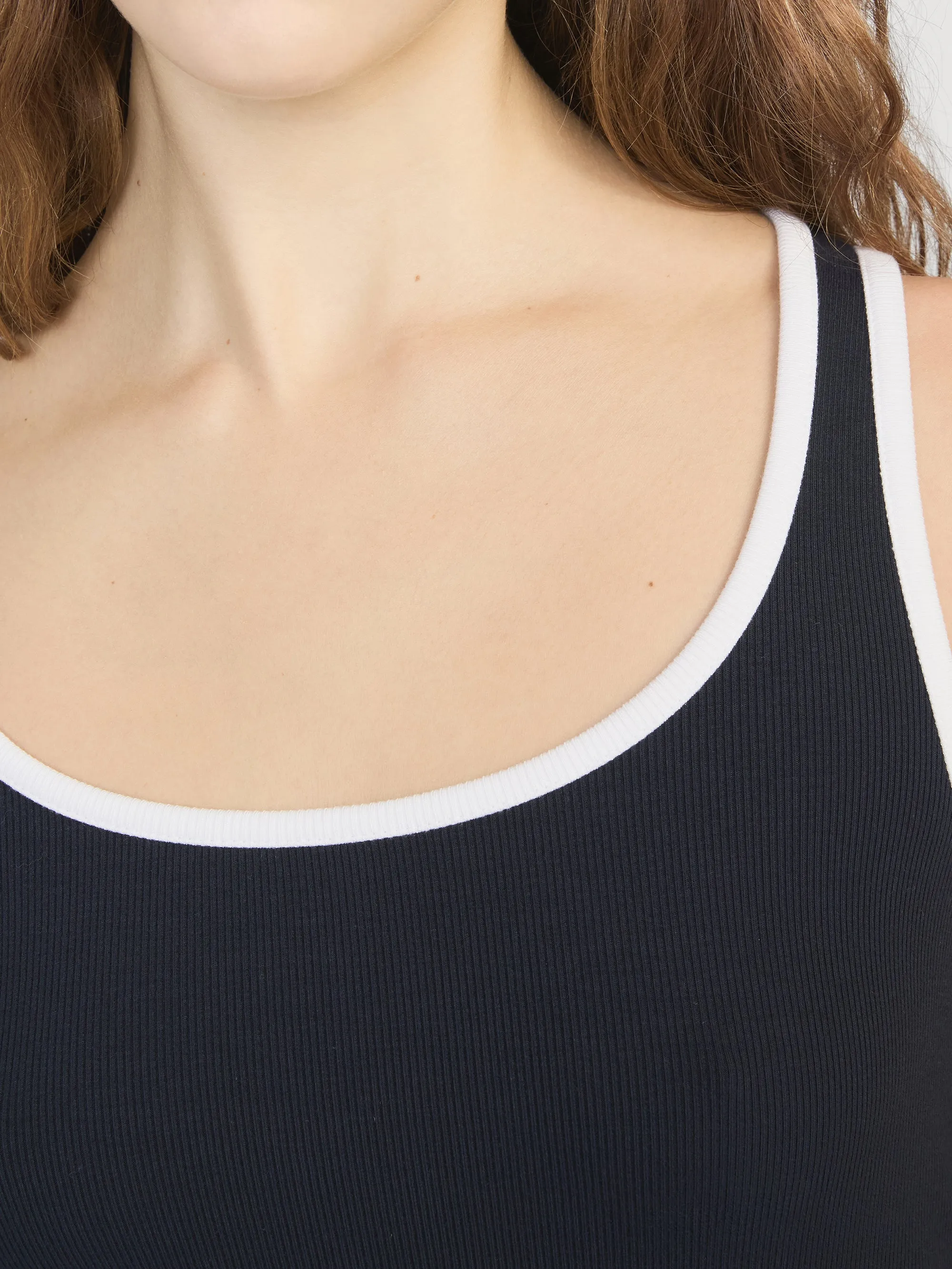 The Sporty Tank -- Navy sold by Frame Denim product image thumbnail 5