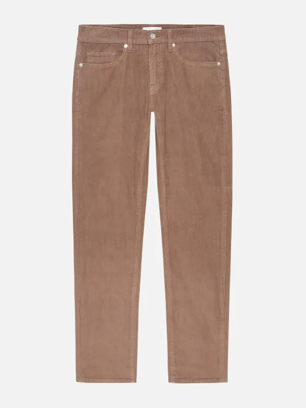 L'Homme Slim Corduroy -- Dark Taupe sold by Frame Denim