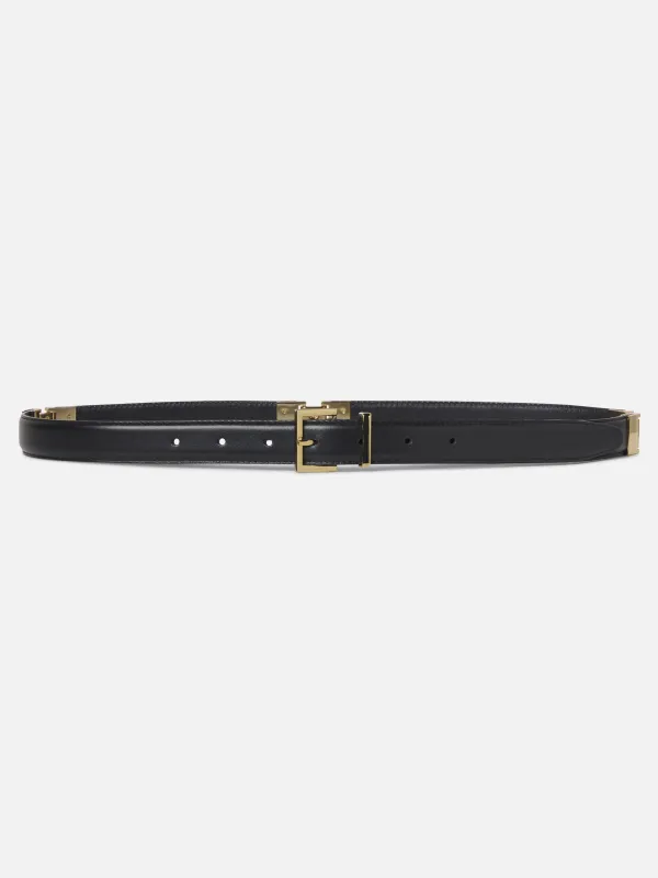 The Linking Belt -- Black made by Frame Denim