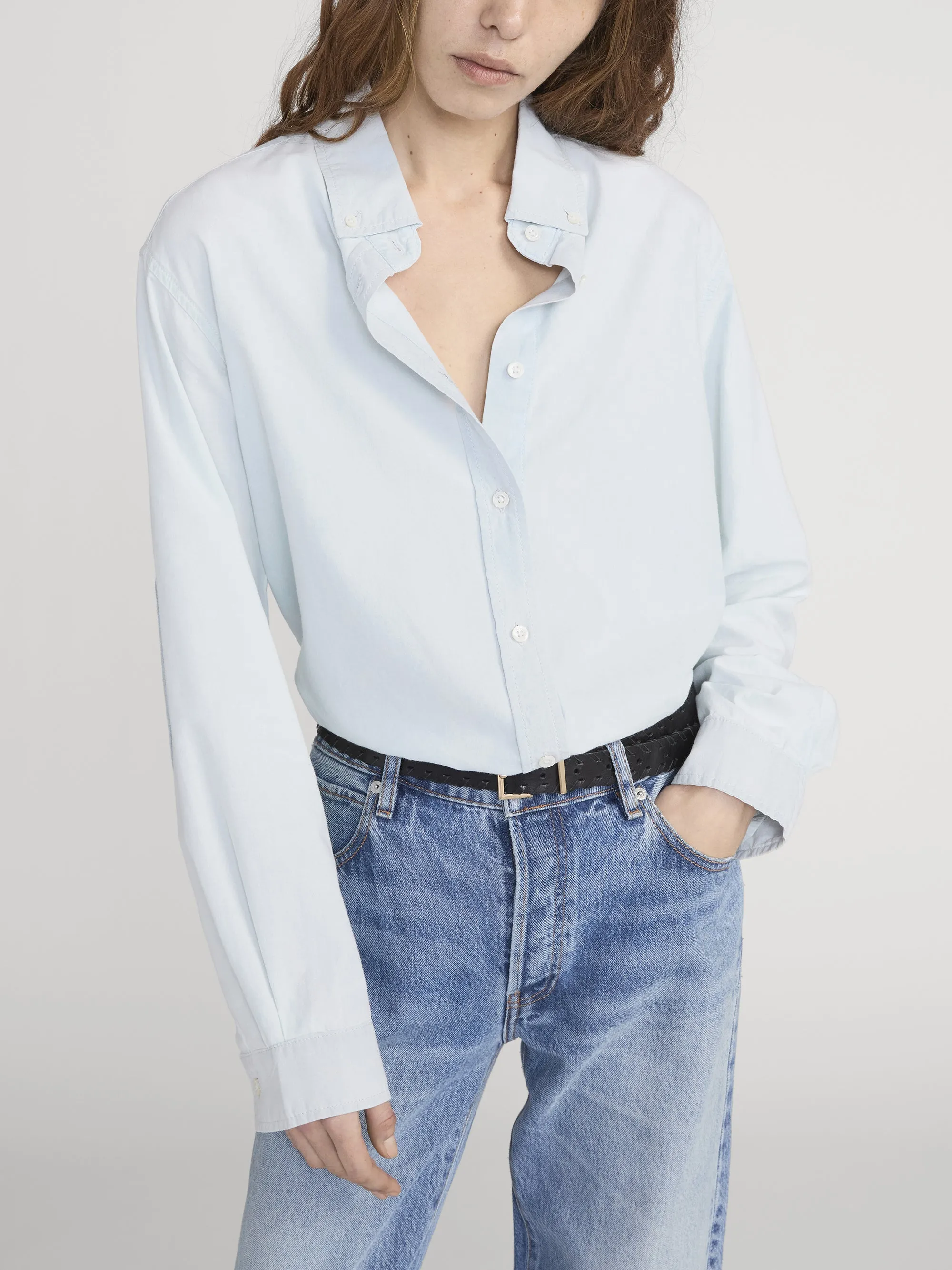 The Heritage Patched Shirt -- Mafalda sold by Frame Denim product image thumbnail 3