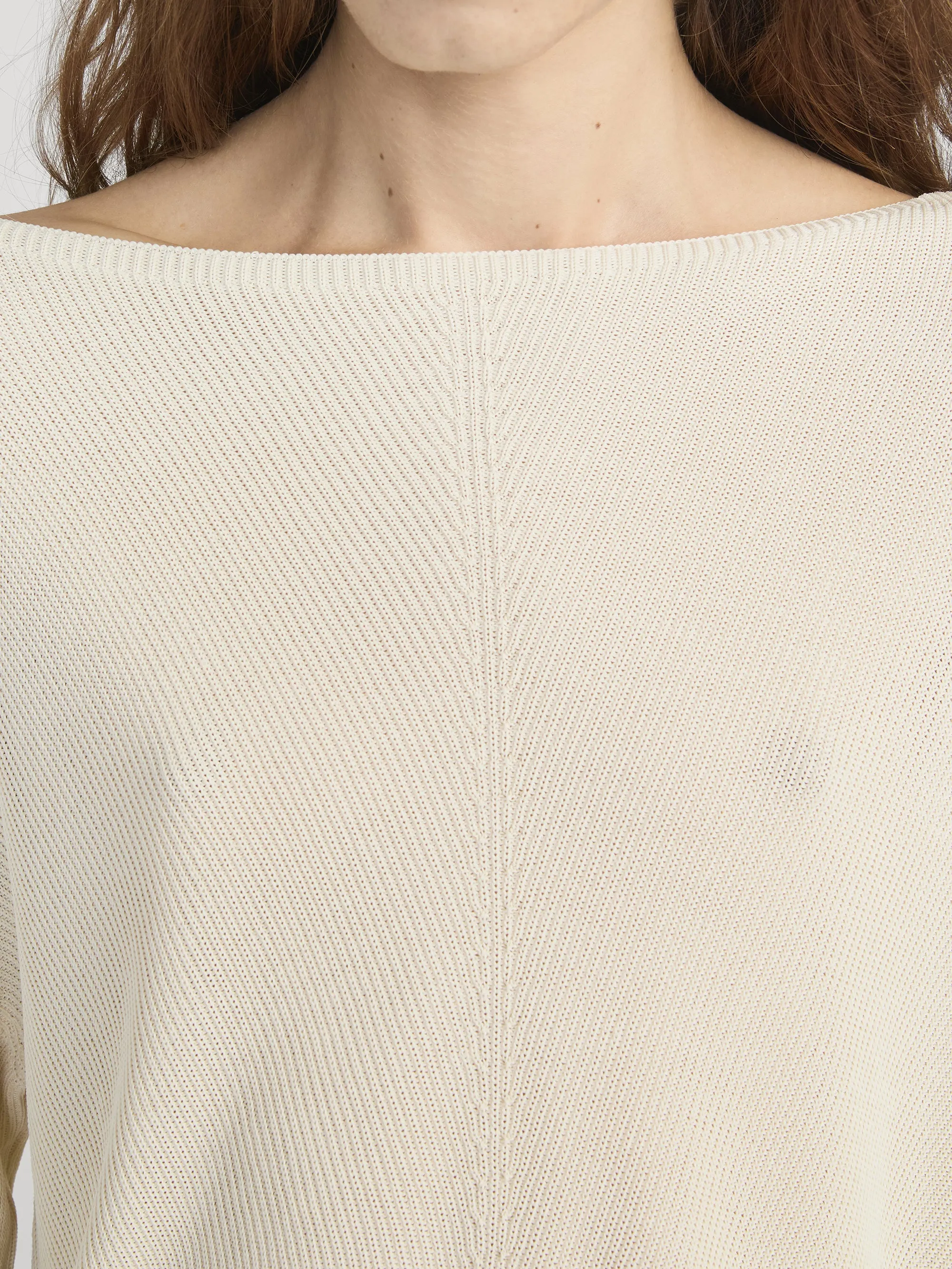 The Drapey Sweater -- Cream sold by Frame Denim product image thumbnail 5
