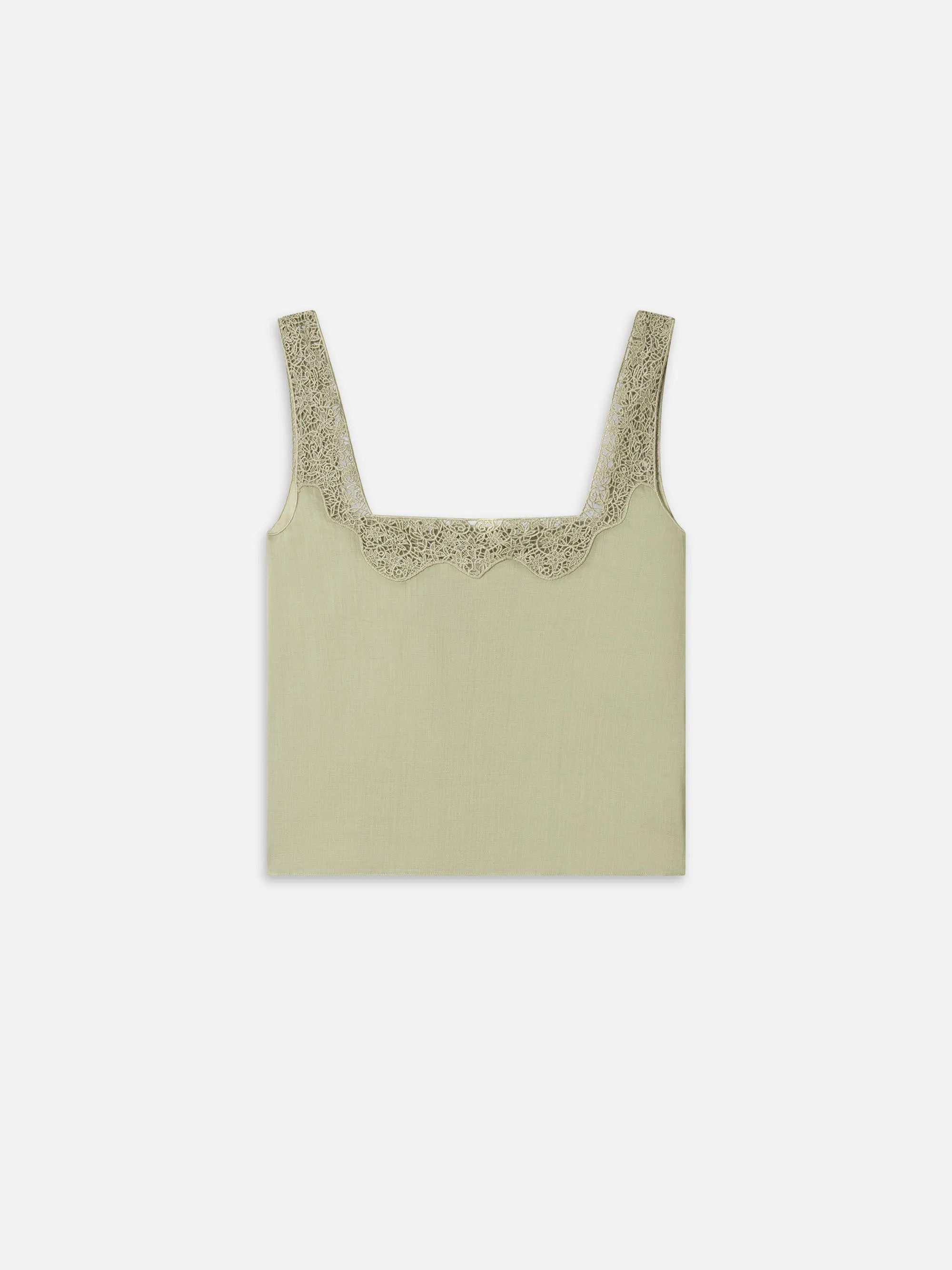 The Embroidered Tank -- Sage sold by Frame Denim product image thumbnail 4