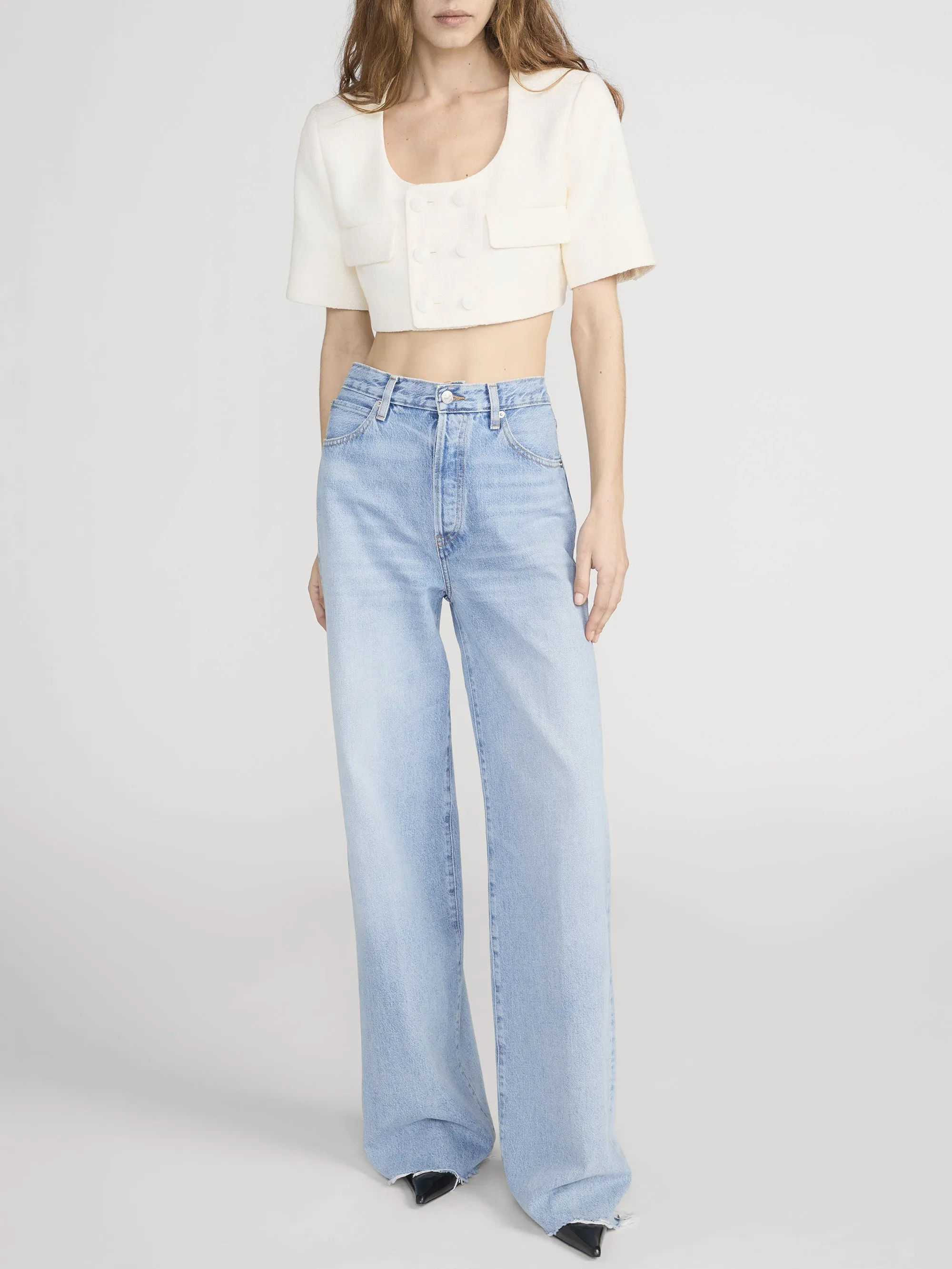 The Collegiate -- Brine New Fray sold by Frame Denim product image thumbnail 2