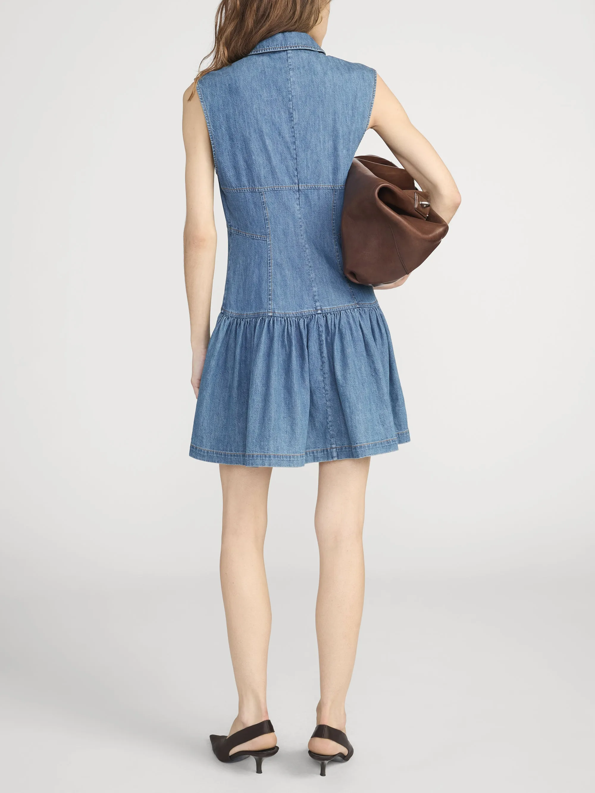 The Denim Day Dress -- Deira sold by Frame Denim product image thumbnail 5