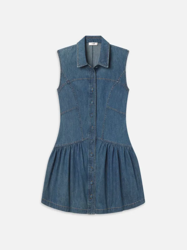 The Denim Day Dress -- Deira made by Frame Denim