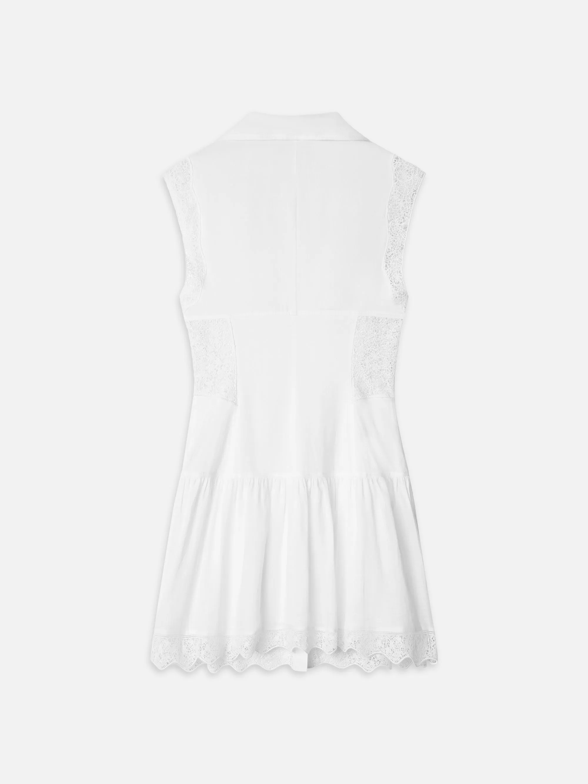 The Embroidered Day Dress -- White sold by Frame Denim product image thumbnail 4