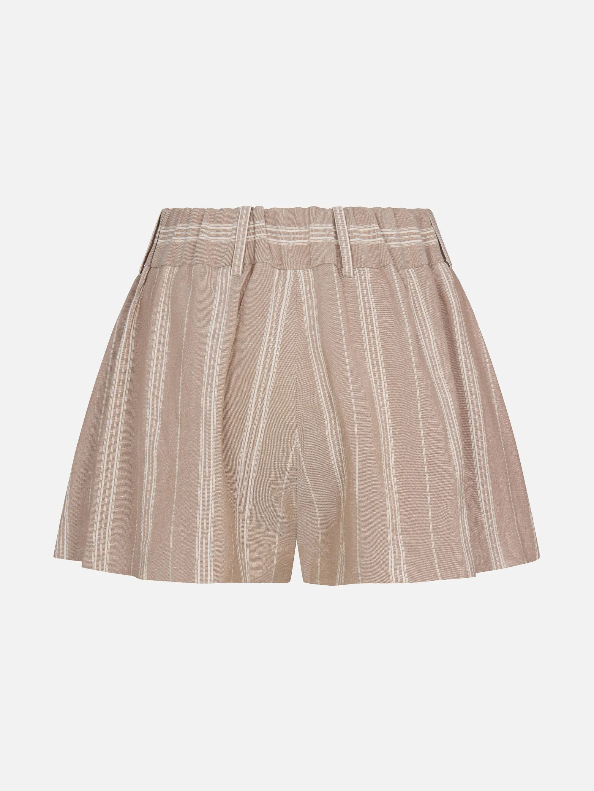 The Linen Refract Short -- Light Camel Multi sold by Frame Denim product image thumbnail 3