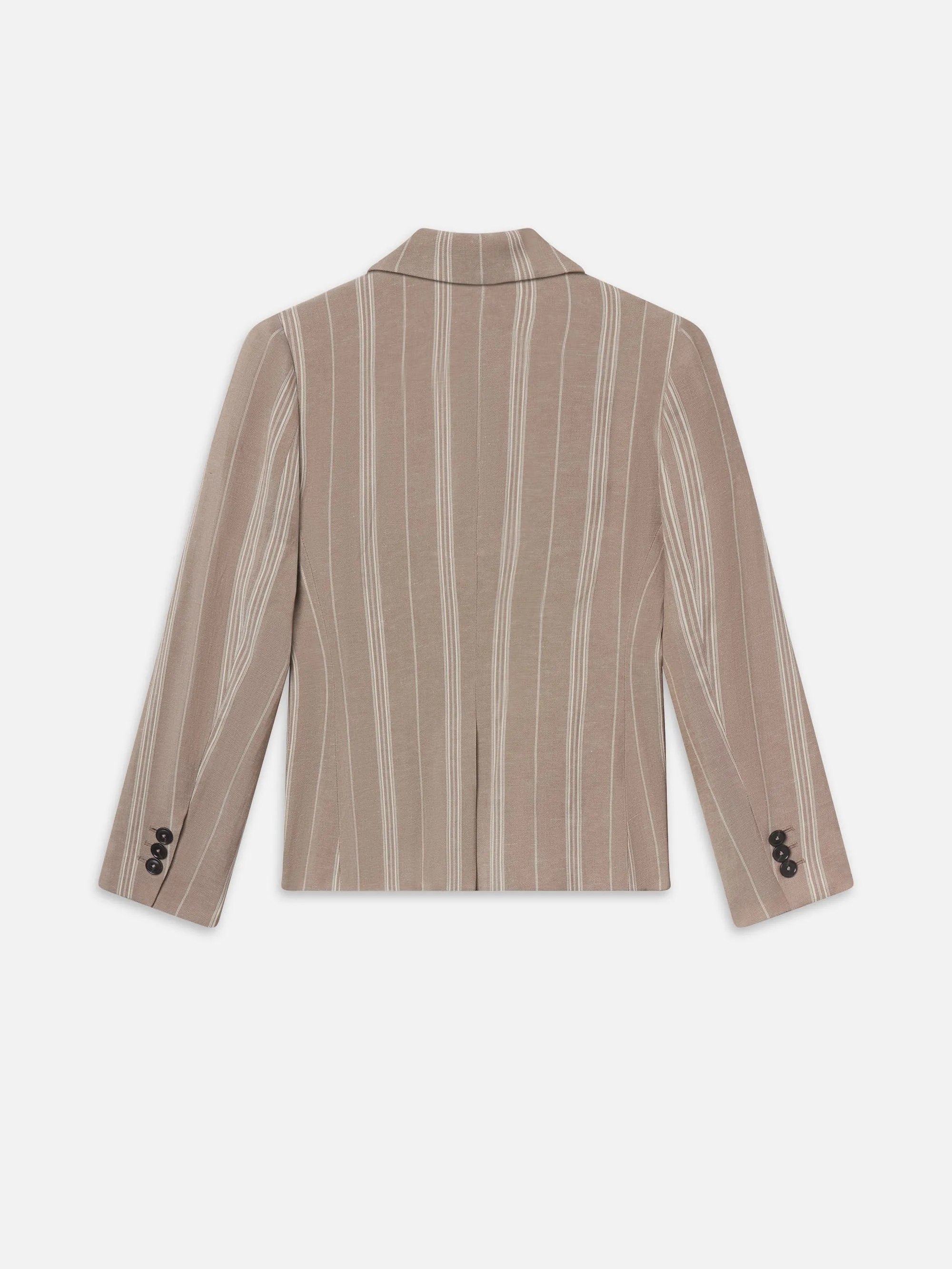 The Linen Smart Blazer -- Light Camel Multi sold by Frame Denim product image thumbnail 3