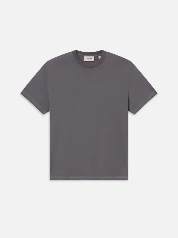 Light Cotton Tee -- Modern Grey made by Frame Denim