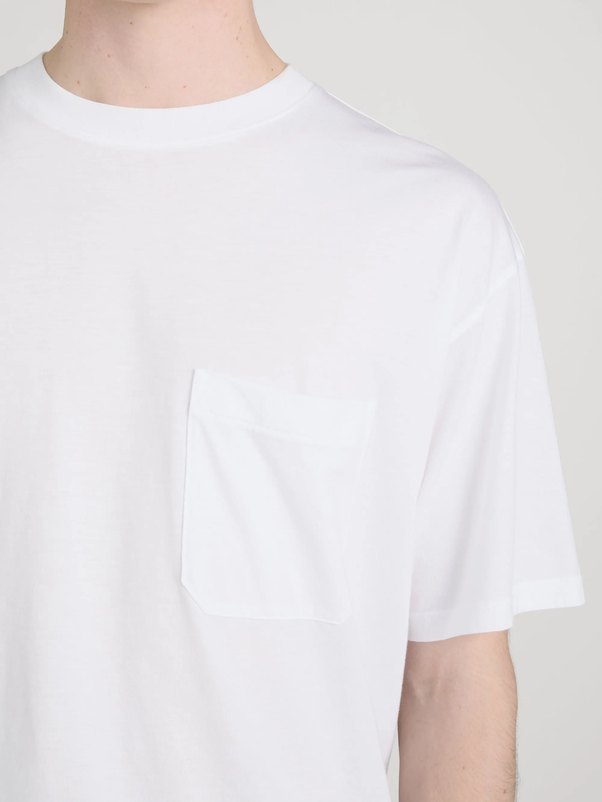Relaxed Pocket Tee -- White sold by Frame Denim product image thumbnail 5