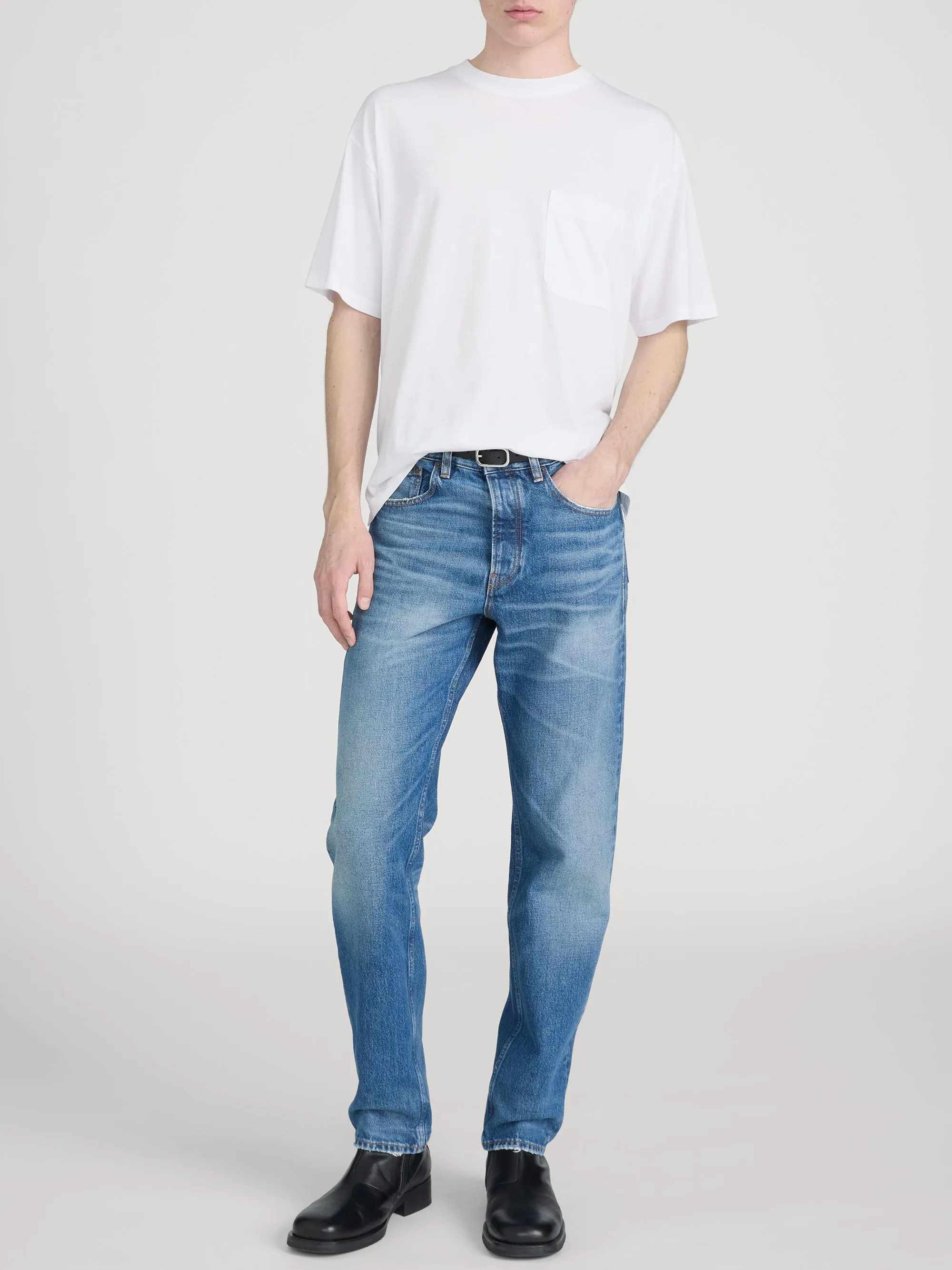 Relaxed Pocket Tee -- White sold by Frame Denim product image thumbnail 2