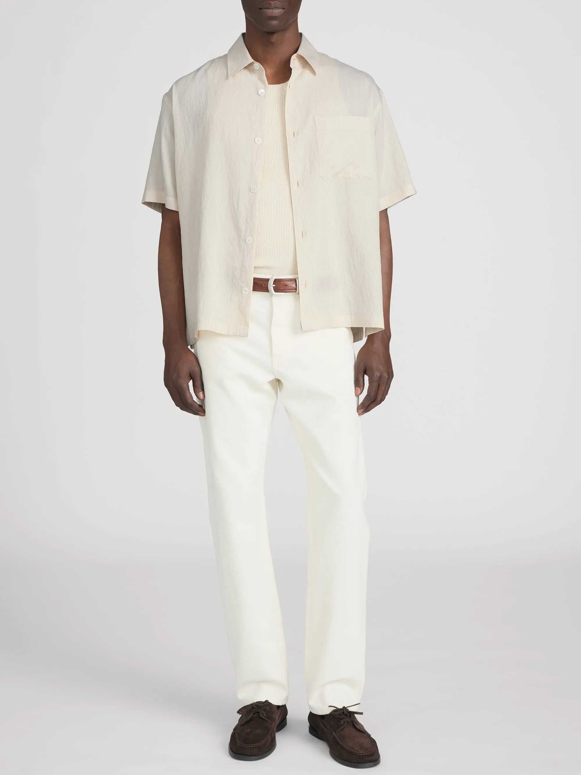 Light Weight Shirt -- Natural Stripe sold by Frame Denim product image thumbnail 2